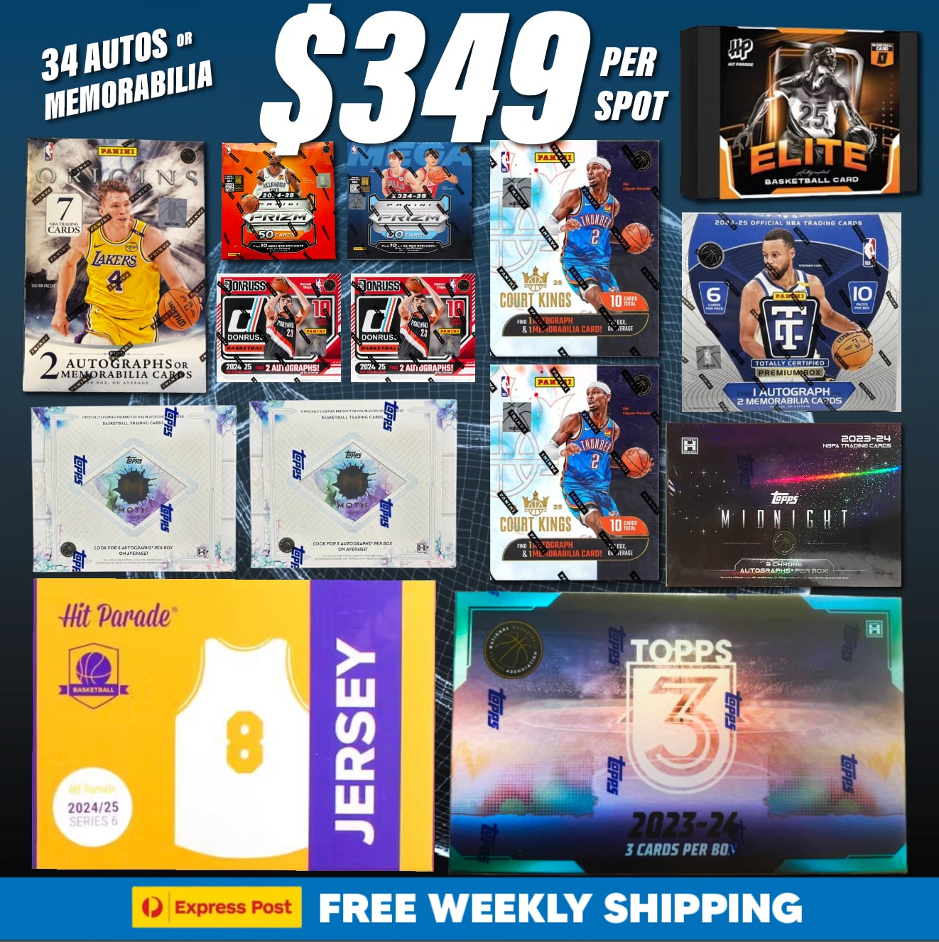 Massive Weekend Mixer (14,446) 34 Autos/Memorabilia!