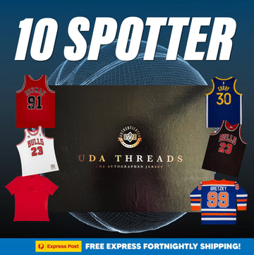 Upper Deck Threads Jersey 10 Spotter (14,845) Last Of The Case!